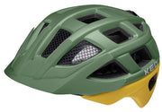 fietshelm Kailu junior 49-53 cm groen/geel maat S