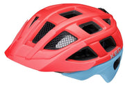 fietshelm Kailu junior 53-59 cm rood/blauw maat M