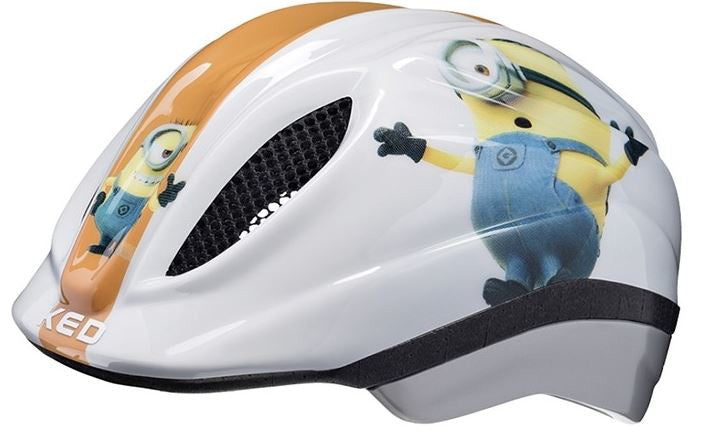 fietshelm Meggy II Originals 49-55 cm wit/bruin maat S/M