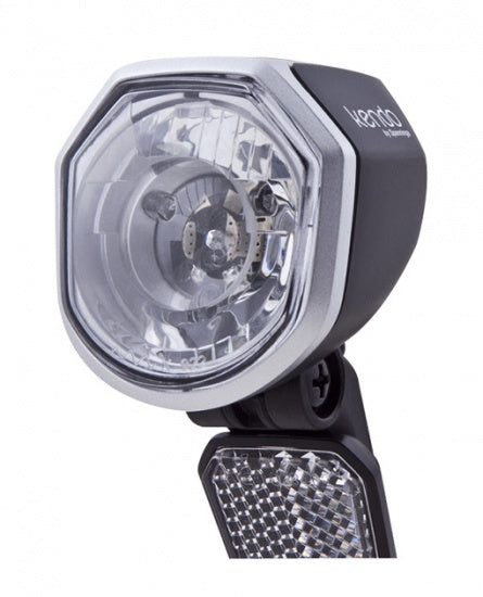 koplamp Kendo led dynamo zwart