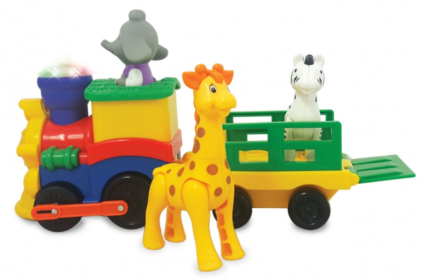 activity trein met licht en geluid 30 cm multicolor