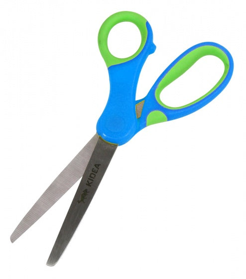 knutselschaar 15 cm blauw/groen