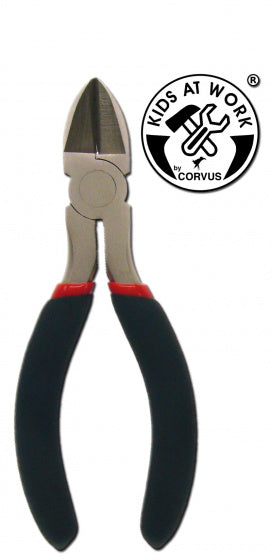zijsnijder kniptang mini zwart/rood 13