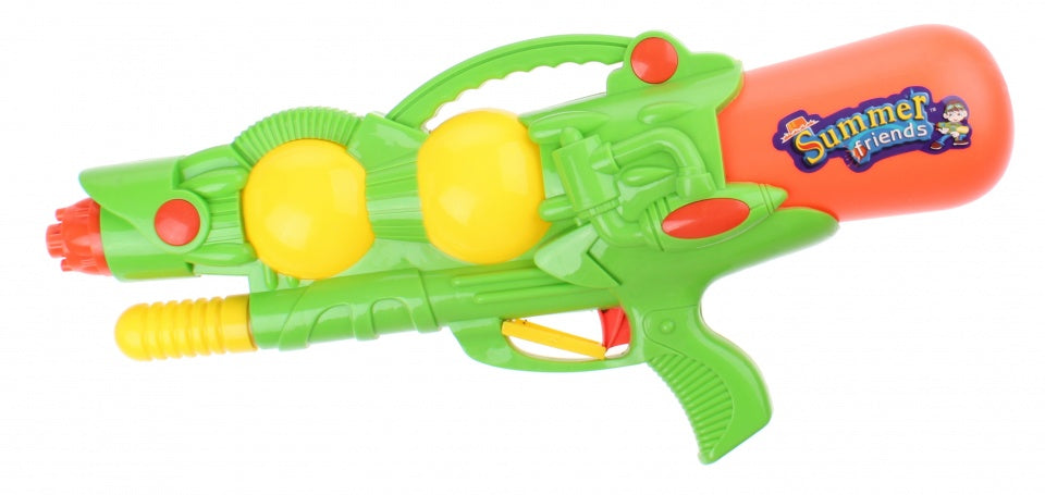 waterpistool Summer Friends junior 46 cm groen/oranje