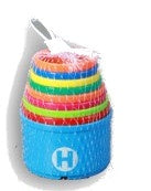 stapelbekers beer 9-delig multicolor