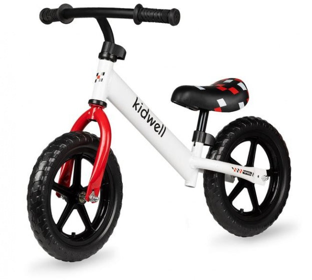 Rebel 12 Inch Junior Wit/Rood