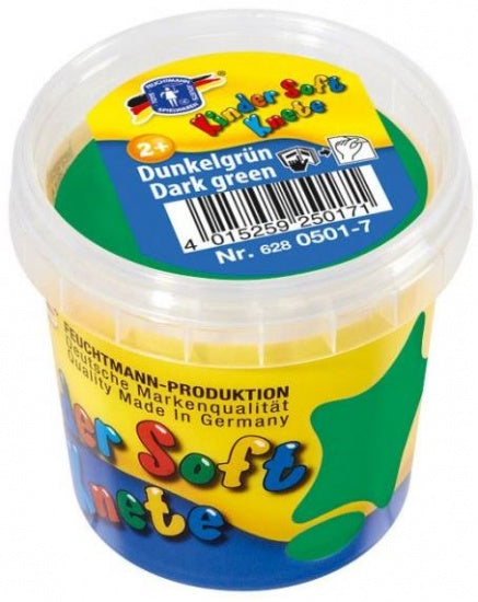 Kinder Soft Knete Basic Klei 150 gram Donker Groen