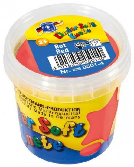 Kinder Soft Knete Basic Klei 150 gram Rood