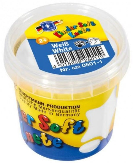 Kinder Soft Knete Basic Klei 150 gram Wit