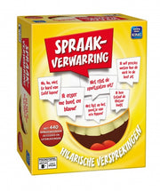 gezelschapsspel spraakverwarring
