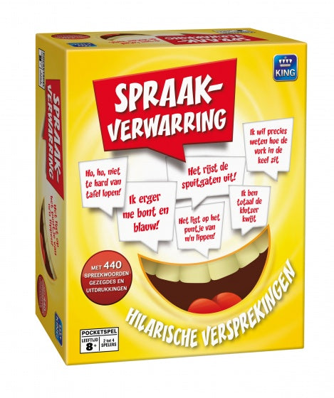 gezelschapsspel spraakverwarring