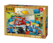 kinderpuzzel Mechanic Workshop 24 stuks 24