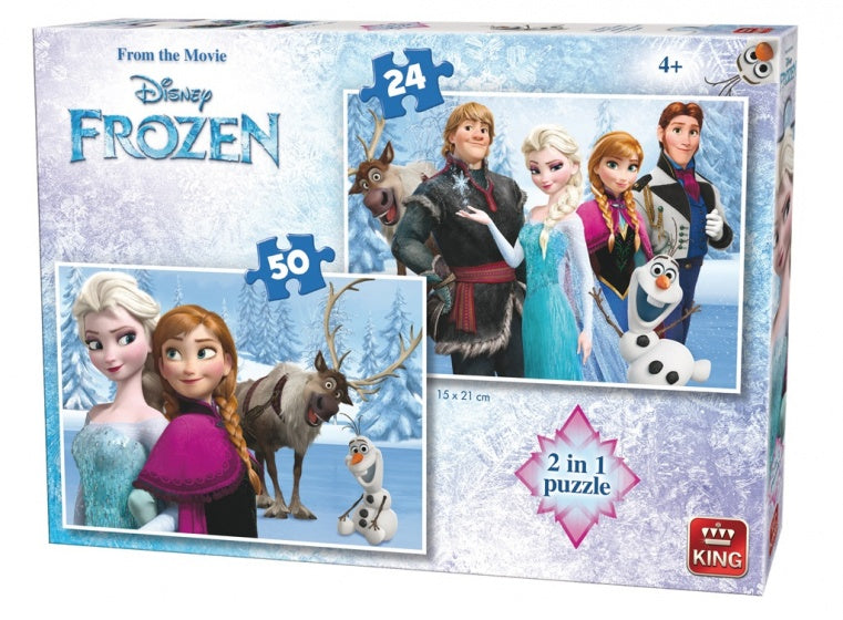 legpuzzel 2-in-1 Disney Frozen