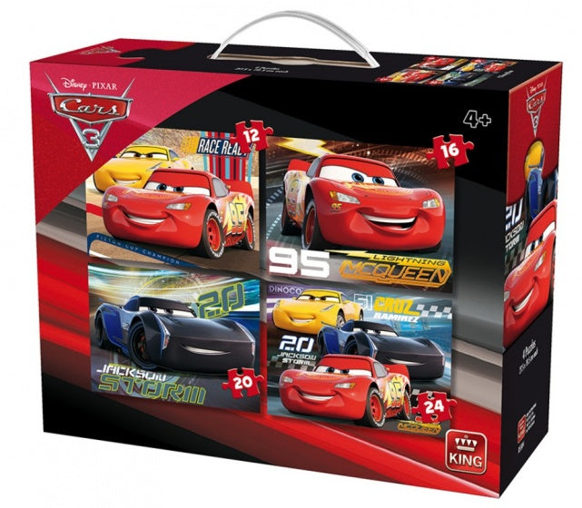 legpuzzel 4-in-1 Disney Cars 3
