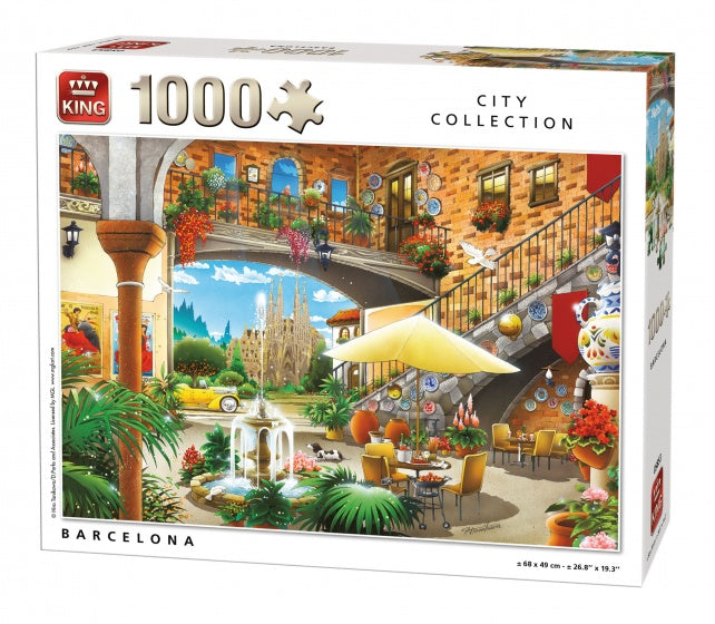 Legpuzzel Barcelona 1000 stukjes