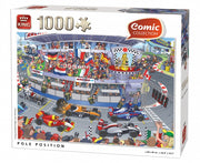 Legpuzzel Comic Collection racebaan 1000 stukjes