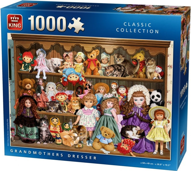 legpuzzel Grandmothers Dresser 1000 stukjes