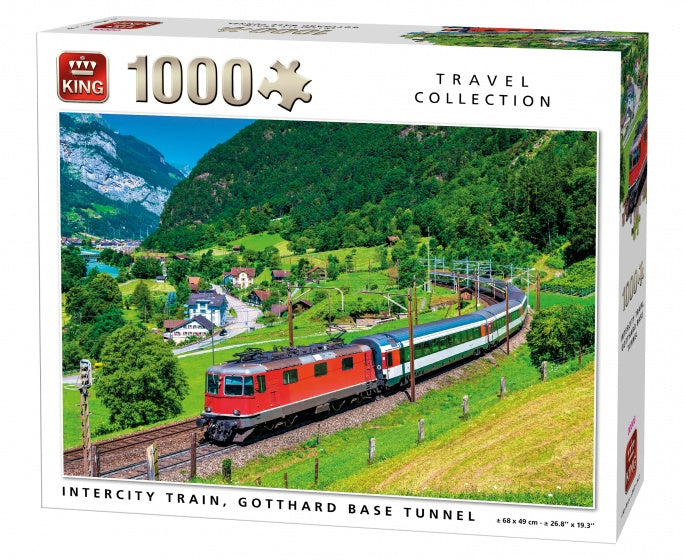 Legpuzzel Intercity train 1000 Stukjes