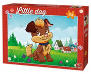 legpuzzel Little Dog in The Garden 24 stuks