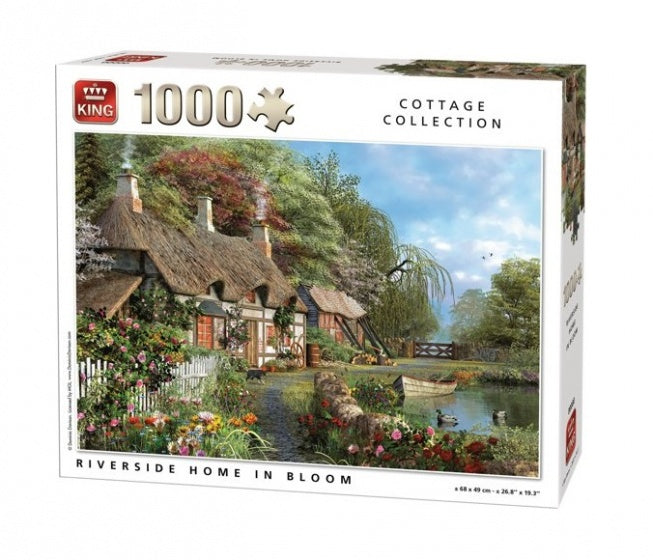 legpuzzel Riverside in Bloom 1000 Stukjes