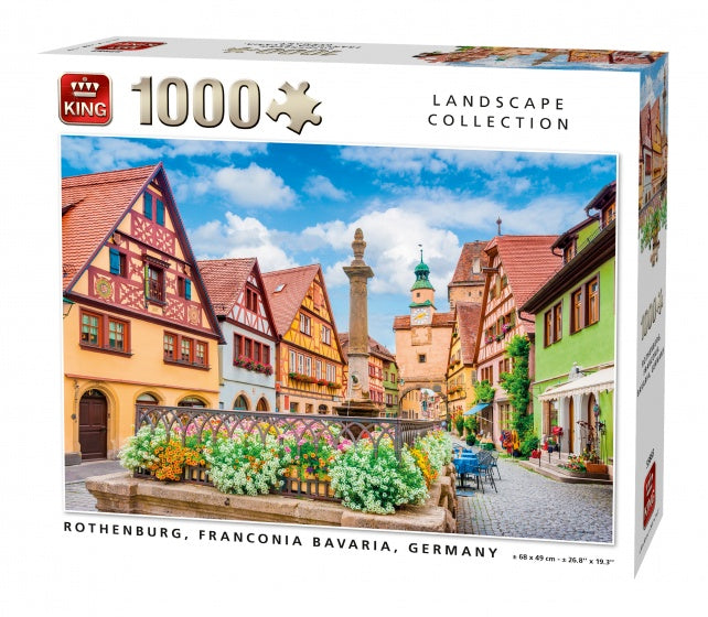 Legpuzzel Rothenburg Duitsland 1000 stukjes