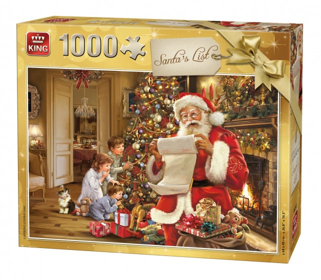 Legpuzzel Santa's List 1000 Stukjes