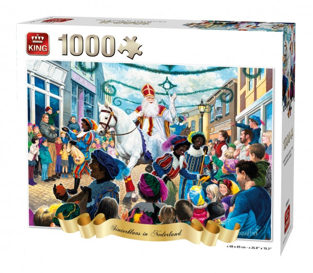 Legpuzzel Sinterklaas in Nederland 1000 Stukjes