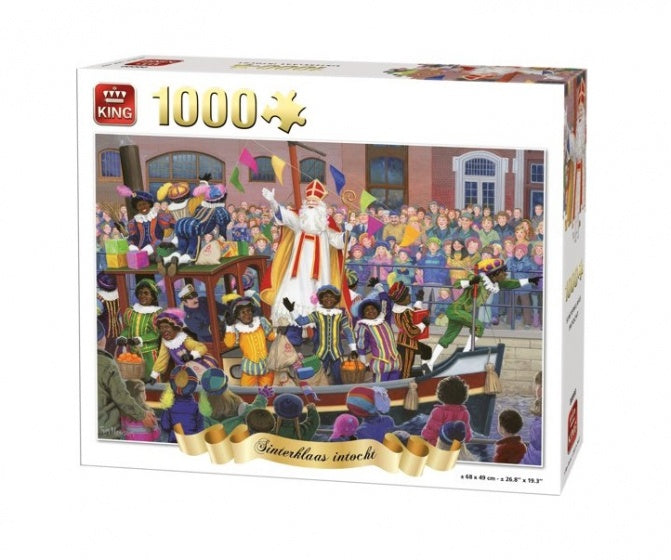 legpuzzel Sinterklaas Intocht 1000 Stukjes