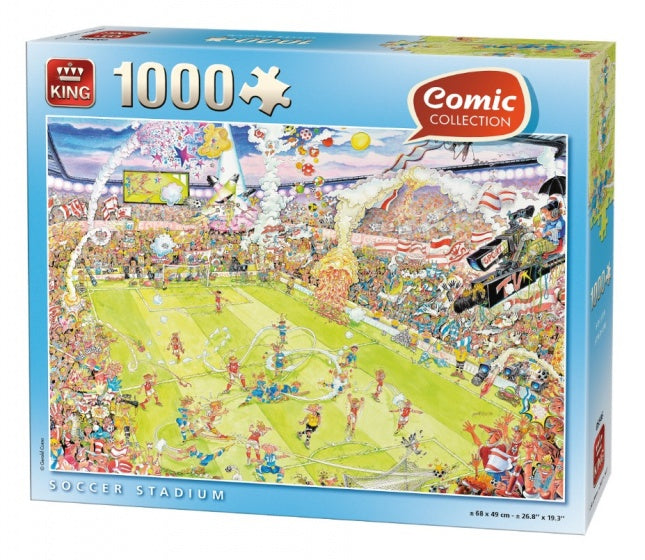 legpuzzel Soccer Stadium 1000 stukjes