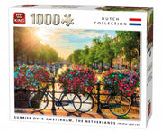 Legpuzzel Sunrise over Amsterdam 1000 Stukjes