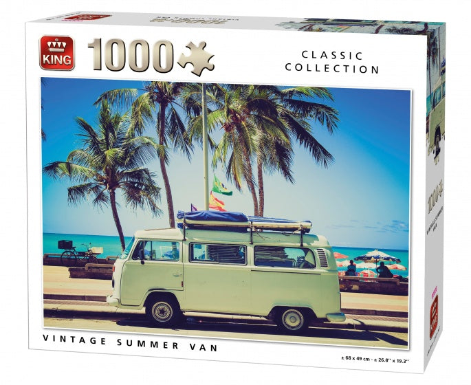 Legpuzzel Vintage Summer Van 1000 Stukjes