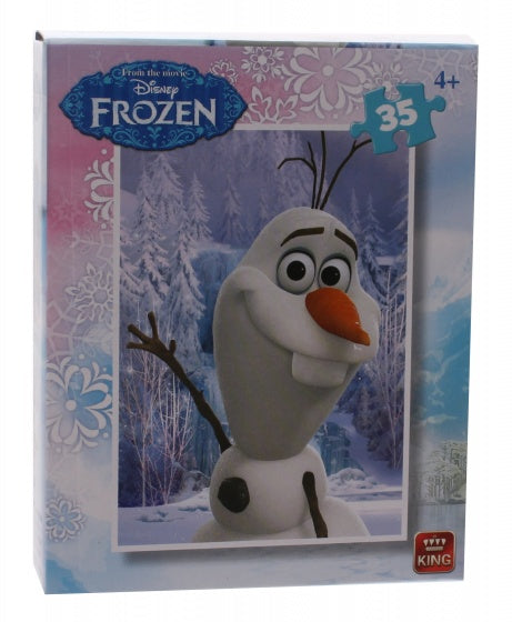 mini legpuzzel Frozen - Olaf 35 stukjes
