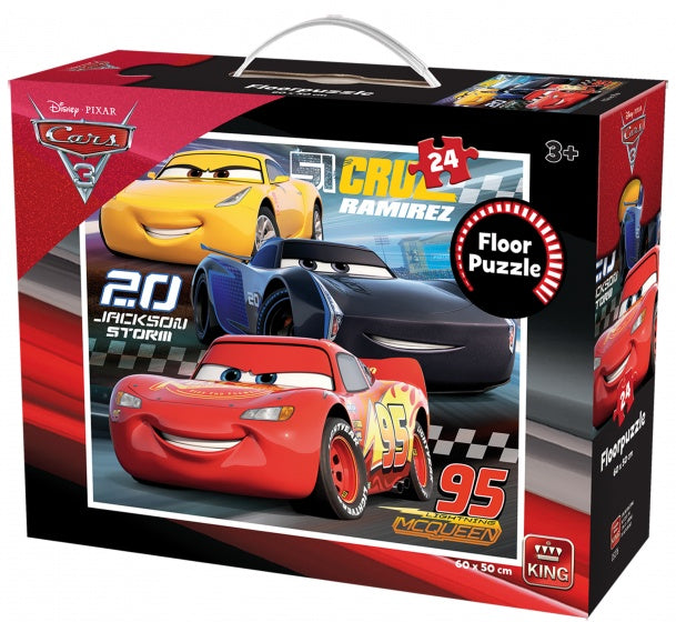 vloerpuzzel Cars 3 24 stukjes