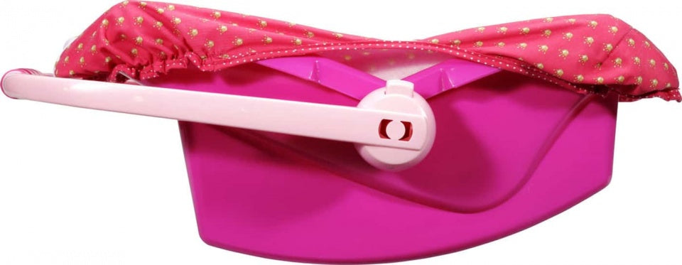 babydraagzitje Princess Coralie roze 47 x 31
