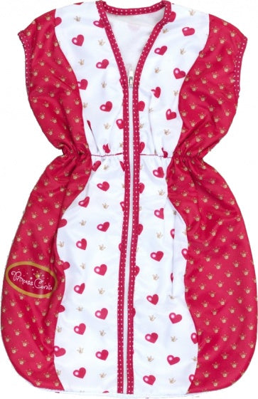 babypop slaapzak Princess Coralie rood/wit 55 cm