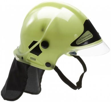 brandweerhelm geel