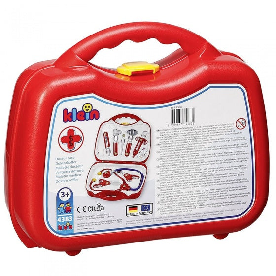 dokterskoffertje met accessoires 11-delig rood 26