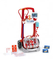 dokterstrolley rood 60 cm