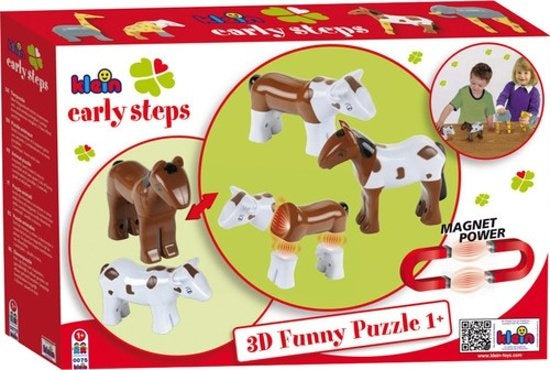 3D-puzzel Dieren 16-delig
