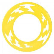 frisbeering 25 cm geel