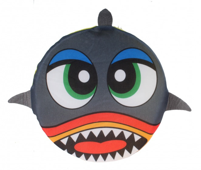 water-frisbee Haai 20 cm grijs