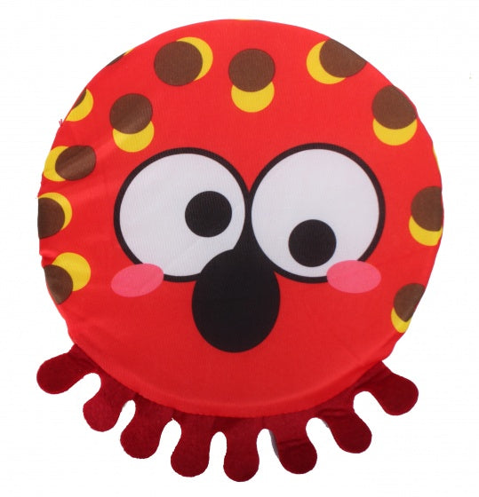water-frisbee Inktvis 20 cm rood