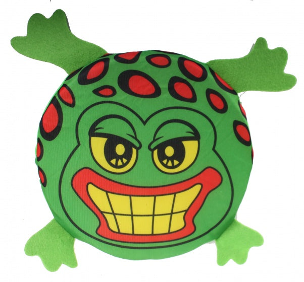 water-frisbee Krokodil 20 cm groen