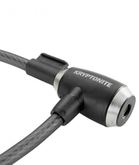 kabelslot Kryptoflex 180 cm staal zwart