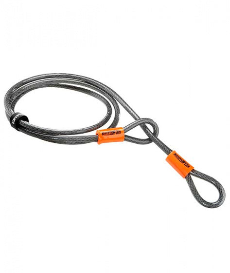 kabelslot KryptoFlex 213 cm staal zilver