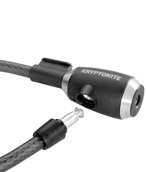 kabelslot Kryptoflex 305 cm staal zwart