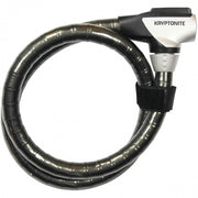 kabelslot KryptoFlex 80 cm staal zwart