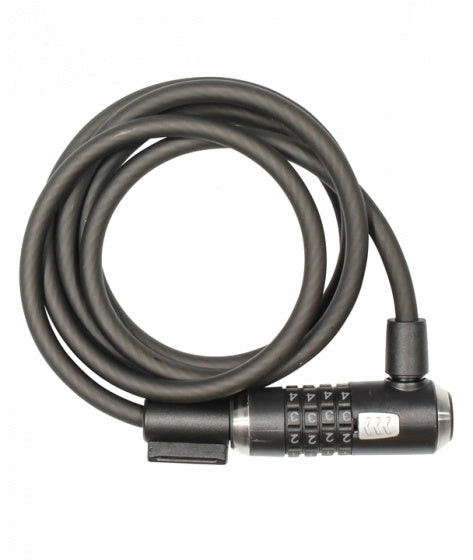 kabelslot Kryptoflex Combi 180 cm zwart