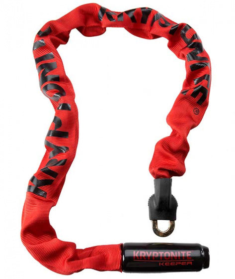 kettingslot Keeper 85 cm staal rood