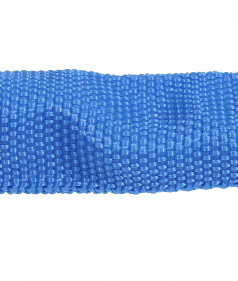 kettingslot Keeper Combi 65 cm staal/nylon blauw